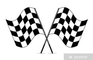 Checkered flag