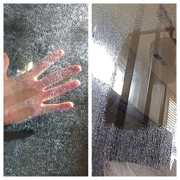 Hard water stains