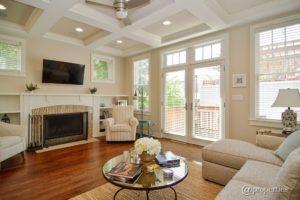 Move Out Cleaning livingroom