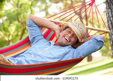 man-relaxing-hammock-260nw-119091175 - Superior Housekeeping Service, LLC Where Exceptional Service & Affordability Meet!