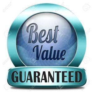 Best Value Guaranteed