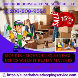 15% OFF all Move Out Cleanings